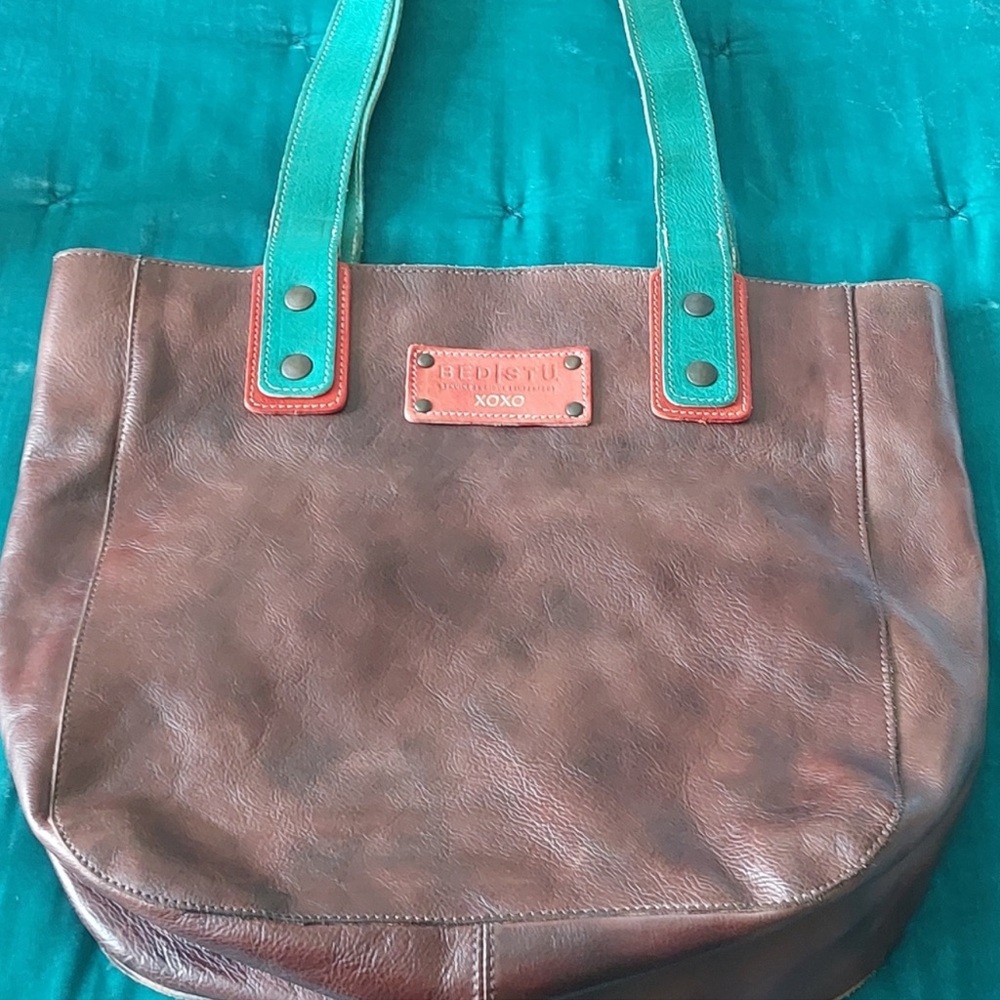 Bed Stu Brown Leather Bag